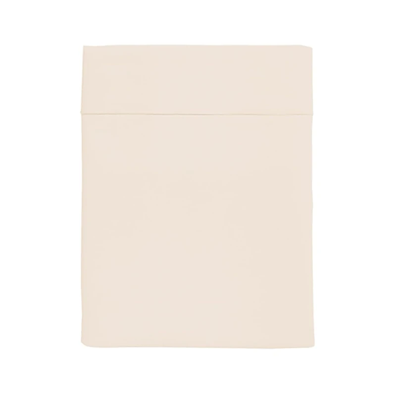 Plain Dyed Washed Cotton Percale Flat Sheet, Delicate, 270 x 300 cm, ESSIX