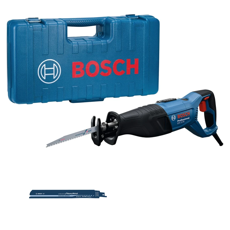 Bosch Professional Reciprocating Saw GSA 12-30 (230 V, incl. 2X Blades, Carrying Case)