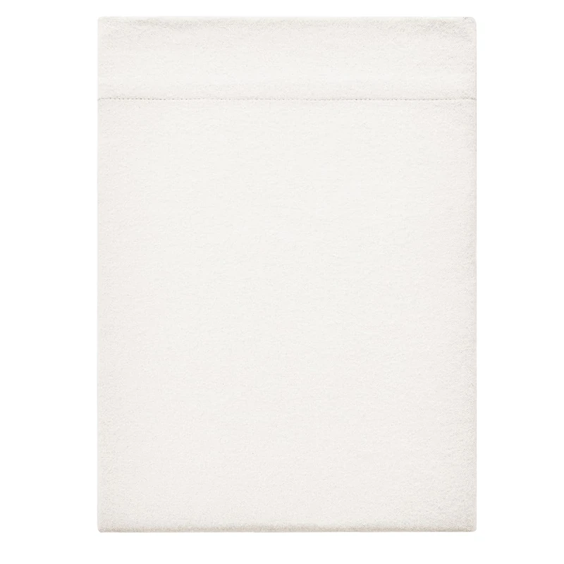 Plain Cotton Flannel Flat Sheet, Frisson, 270 x 300 cm, ESSIX