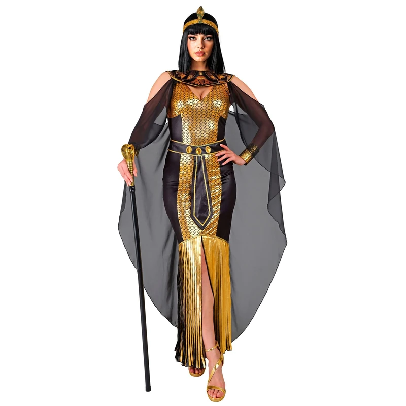 W WIDMANN MILANO Party Fashion - Egyptian Queen Goddess Pharaoh Fancy Dress Costume Fancy Dress Party