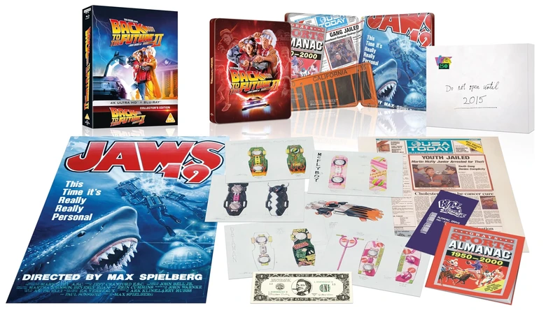Back to the Future II [4K Ultra HD & Blu-Ray] Collector's Limited Edition Steelbook [Region B]