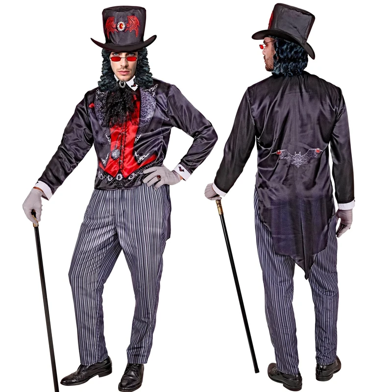 W WIDMANN MILANO Party Fashion 46662 Kostüm Vampire Costume, Multicoloured, M