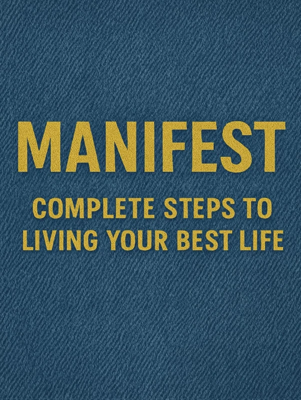 Manifest: Complete Steps To Living Your Best Life - Book