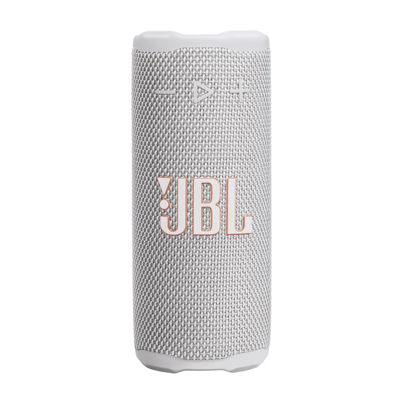 JBL Grip, Compact Bluetooth Speaker, JBL Pro Sound with AI Sound Boost, IP68 Waterproof/Dustproof, Ambient Light, Up to 14H Playtime, Auracast Multi-Speaker Connection, JBL Portable App, White
