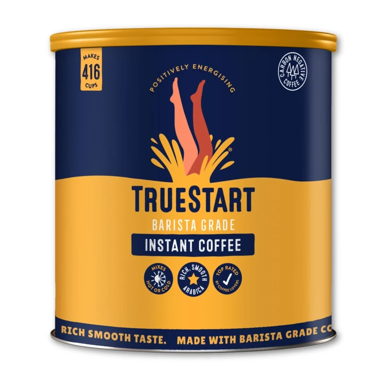 TrueStart Barista Grade Instant Coffee – Smooth Original Barista (6 Pack x 750g) Mycotoxin-Free Coffee & Rich in Antioxidants, Premium Freeze-Dried, 100% Full Flavour, Smooth Rich Roast