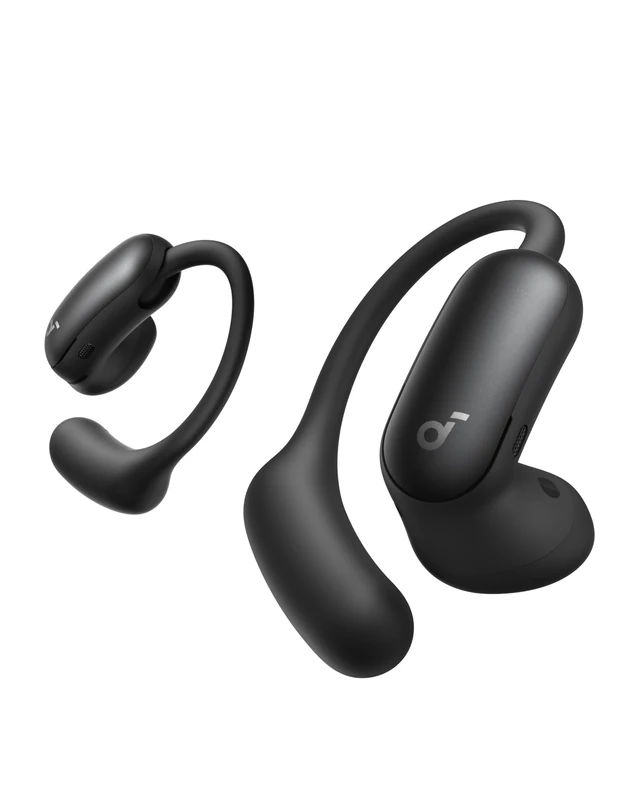 soundcore AeroFit 2 Pro by Anker, 2-in-1 Hybrid Earbuds with Awareness Mode and Focus Mode, Bluetooth 6.1, Hi-Res, LDAC, Spatial Audio, Al Clear Phone Calls, IP55, 34H Total Playtime