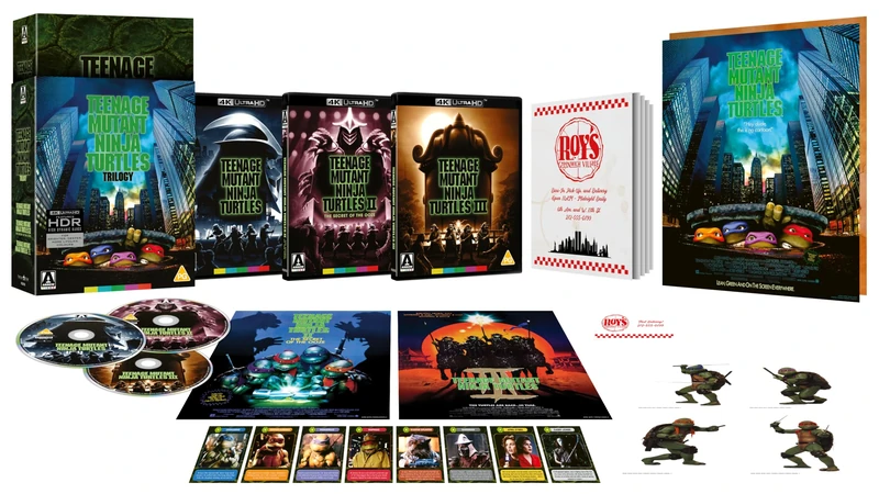 Teenage Mutant Ninja Turtles Trilogy Limited Edition 4K UHD