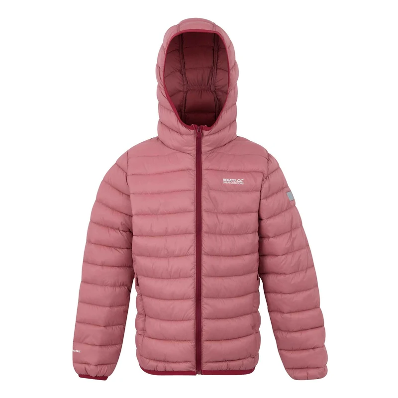 Regatta Kids Hooded Marizion Baffled Jacket Water Repellent Insulated Winter Coat