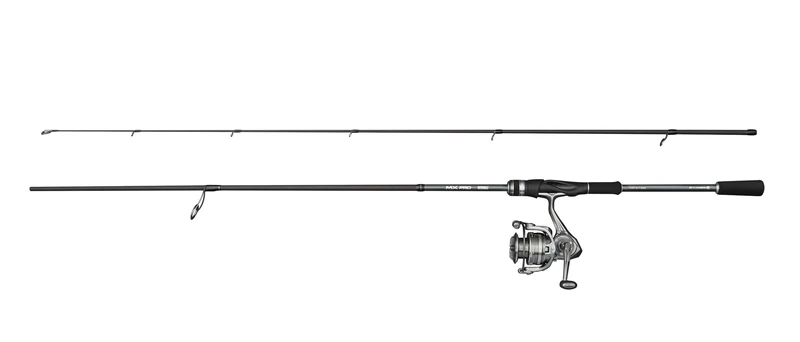 Mitchell MX PRO Spinning Combo | Predator & Freshwater Fishing Rod and Reel Set | Fast Action 24T Carbon Rod | 4+1 Bearing Spinning Reel | Lure & Game Fishing Gear | Heavy, 2.74m, 4000