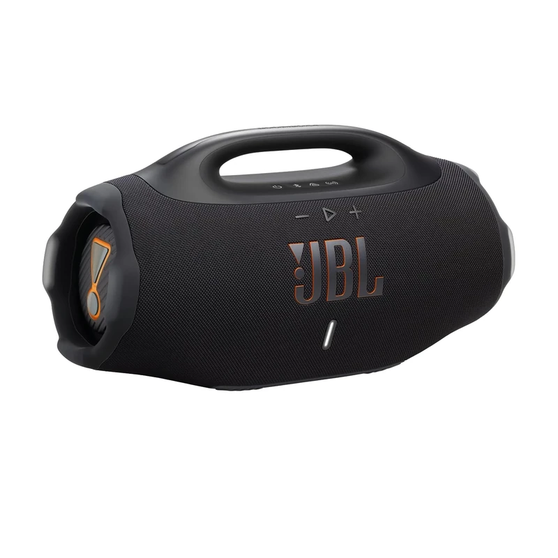 JBL Boombox 4, Portable Bluetooth Speaker, JBL Pro Sound with AI Sound Boost, IP68 Waterproof/Dustproof, Up to 34H Playtime, Auracast Multi-Speaker Connection, Two Bass Boost Settings, Black