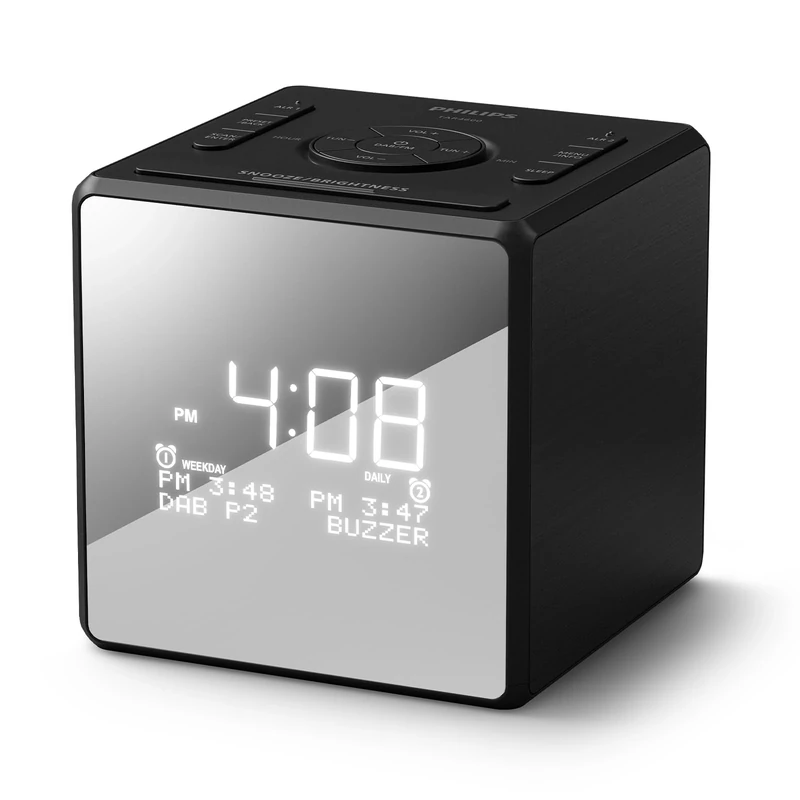 Philips TAR4650 Dual Alarm DAB/FM Clock Radio With USB