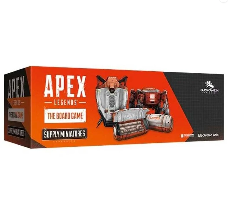 Glass Cannon Unplugged | Apex Legends: Supply Miniatures Expansion | Board Game | Ages 14+ | 2-6 Players | 60-90 Minutes Playing Time