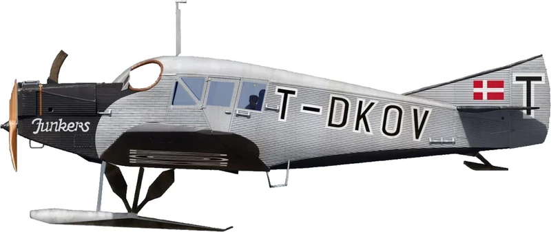 Miniart 1:48 - Junkers F13 w/Winter Ski, Early Prod