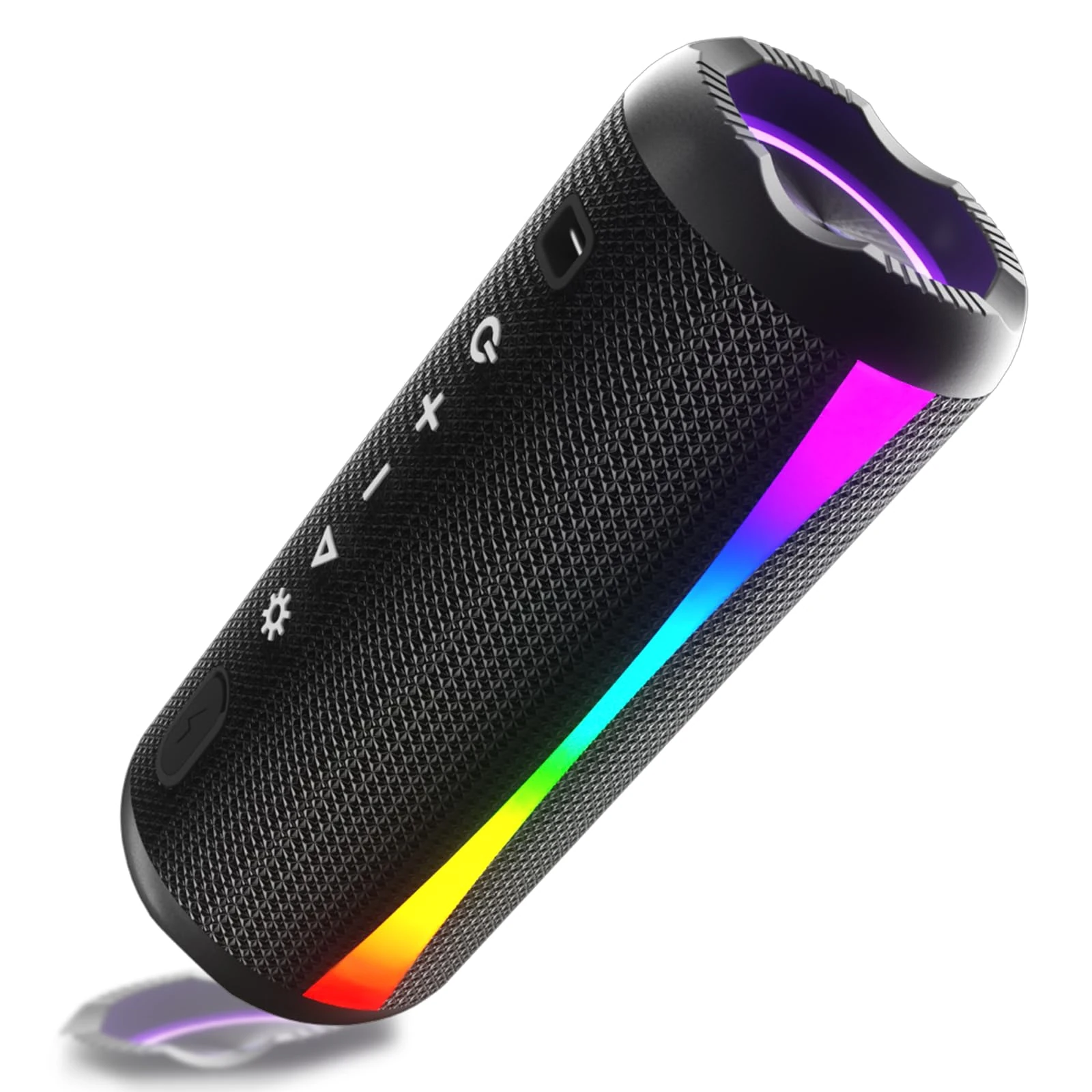 Bluetooth Speaker Wireless, Speakers Wireless Bluetooth 5.3 with LED Lights, 15H Playtime, IPX7 Waterproof, Portable Speaker with TWS Wireless Pairing, 20W HD Loud Stereo Sound for Party, Travel, Gift