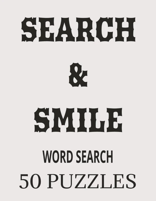 SEARCH & SMILE: Puzzle Book