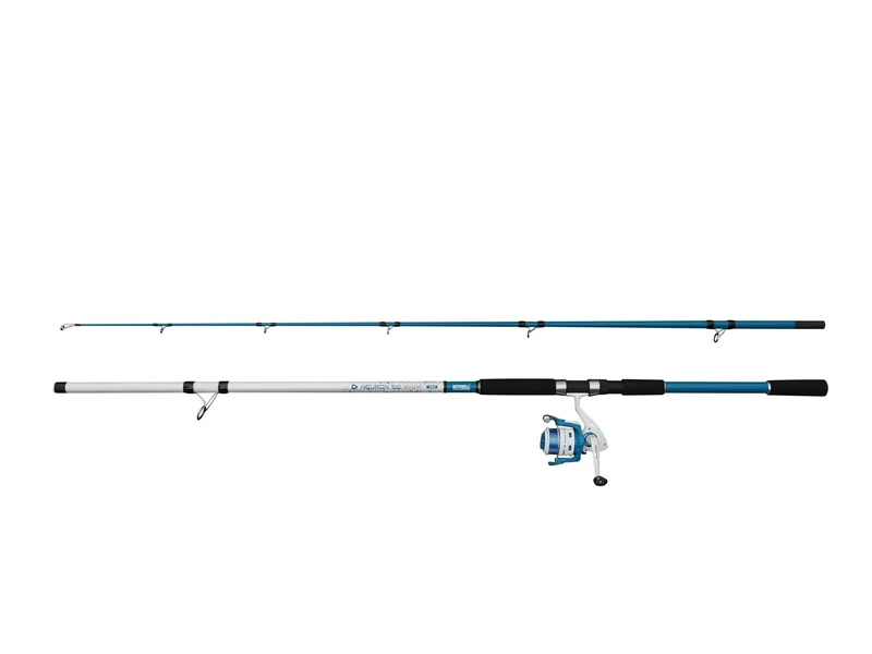Mitchell Neuron SW II Mackerel Rod & Reel Combo | Saltwater Mackerel Fishing Set | Carbon Composite Blank | 1+1 Bearing Reel | Graphite Body | Pre-Spooled Ready to Fish |5000 | 2.70m | 120-200 g