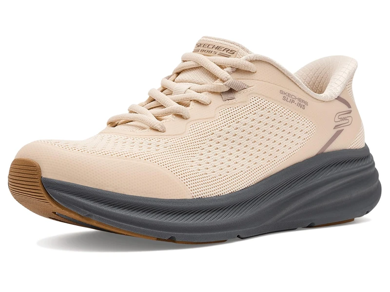 Skechers Women's BOBS Skillz Too Essential Trainers, Natural, 5 UK