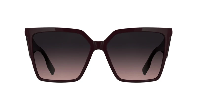 KARL LAGERFELD Women's Sunglasses KL6207S - Burgundy with Gradient Violet Rose Lens