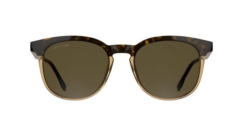 Lacoste L6073S 217 HAVANA/TRANSPARENT CARAMEL 52/19/145 MALE Sunglasses