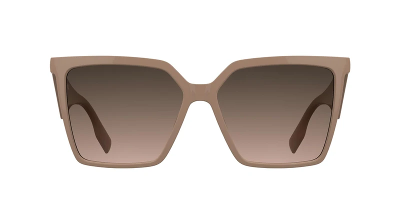 KARL LAGERFELD Women's Sunglasses KL6207S - Nude with Gradient Brown Rose Lens
