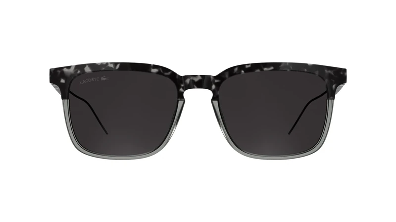 Lacoste L6074S 240 HAVANA GREY/TRANSPARENT GREY 56/19/145 MALE Sunglasses