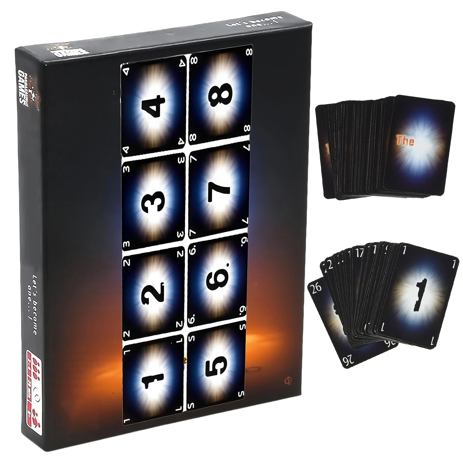 XWDEEX The Min Card Game Family Party Game for Adults Fun Exciting Unique Cooperative Card Game F-amily-Friendly Board-Games Family Travel & Party Game | 2-4Players