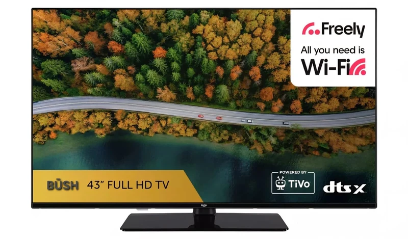 BŪSH 43FT25CB Full HD Smart TV, 43-inch, 2025 Model