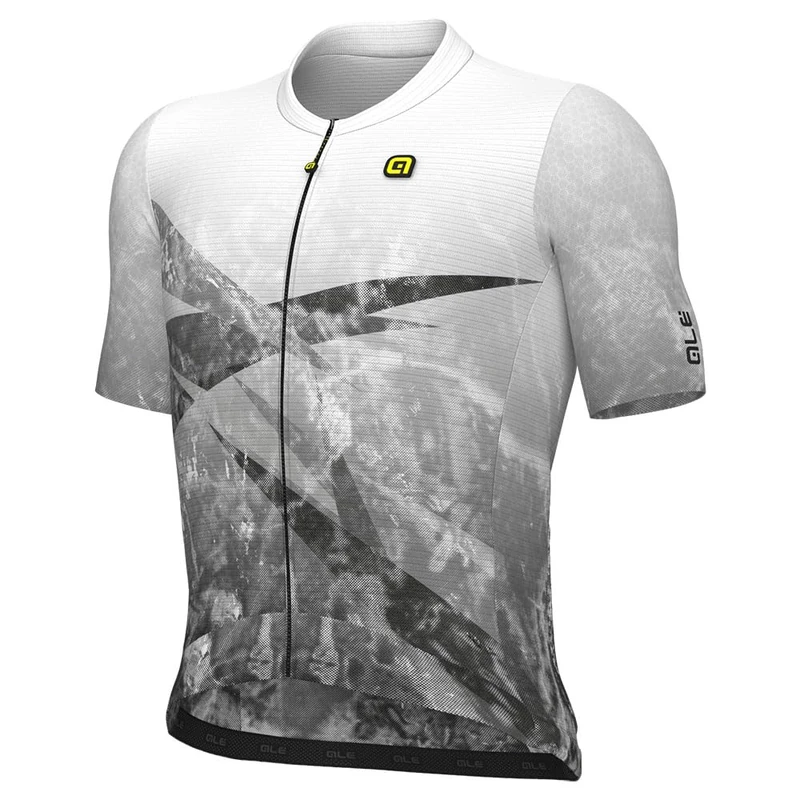 Alé Cycling Men's PR.E Quartz Short Sleeve Cycling Jersey, Black, L