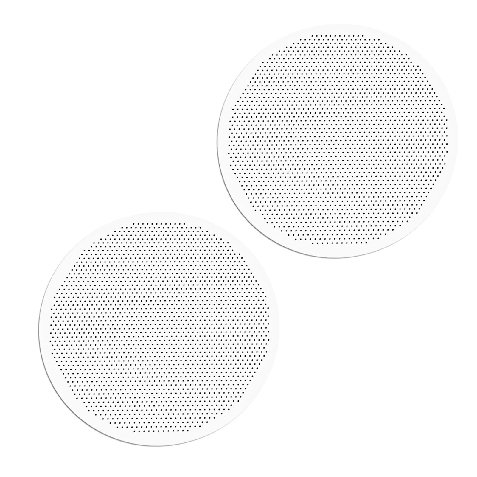 2 Pack Reusable Metal Filter for AeroPress AeroPress Go, Stainless Steel Coffee Filter Ultra Fine Mesh Disc for Better Tasting Coffee, Perfect for Inverted Method, Eco-Friendly No Paper Filters Needed