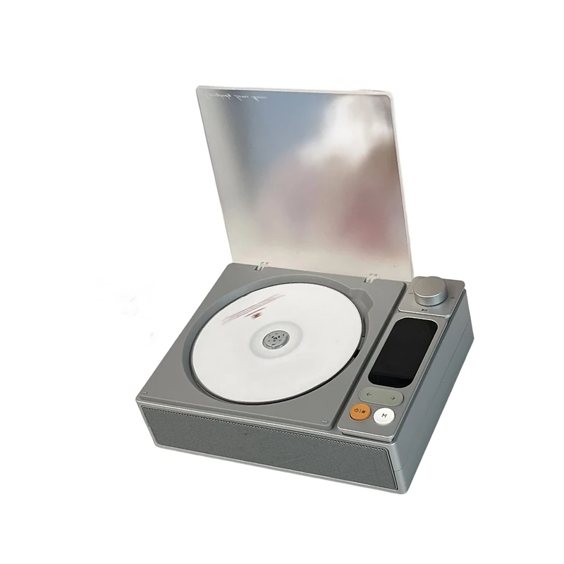 TQUXNGA Portable Music Players With MultiFormat High Fidelitys Sound Builts-in Speakers For Home Office Travel Portable Cds Player For Travel
