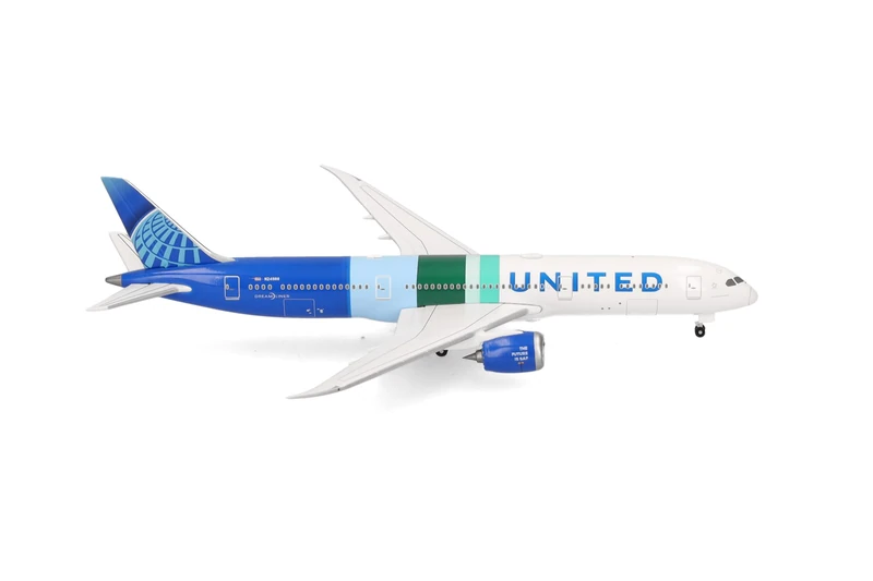 Herpa United Airlines Boeing 787-9 Dreamliner 1:500 Model