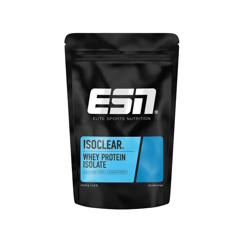 ESN ISOCLEAR Whey Isolate Protein Powder, Mango Peach Iced Tea, 1000 g, 33 Servings, Protein Drink with a Delicious Fruity Taste, Clear whey – Lactose Free and Made in Germany