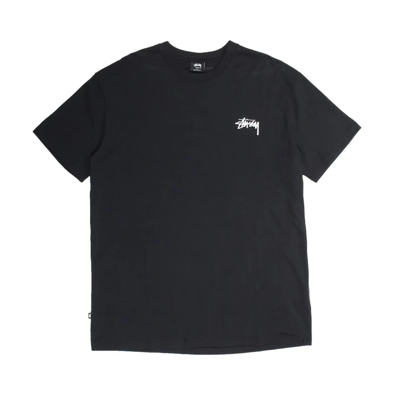 Stussy Jack T-Shirt - Black Cotton Men's Tee - Size S - Image 1