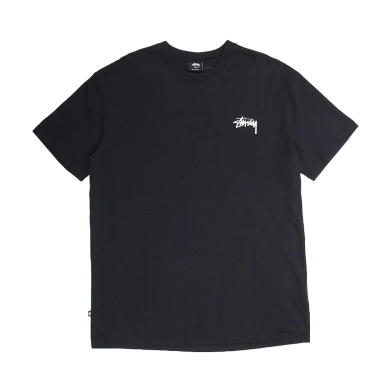 Stussy Pre-Loved Playing Cards T-Shirt - Black - Size XL