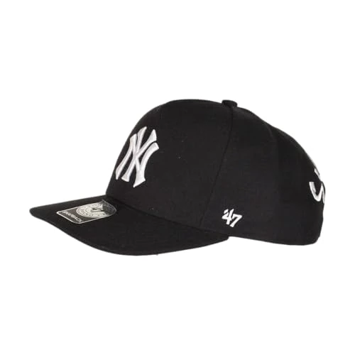 Supreme Pre-Loved Yankees 5 Panel Cap Black