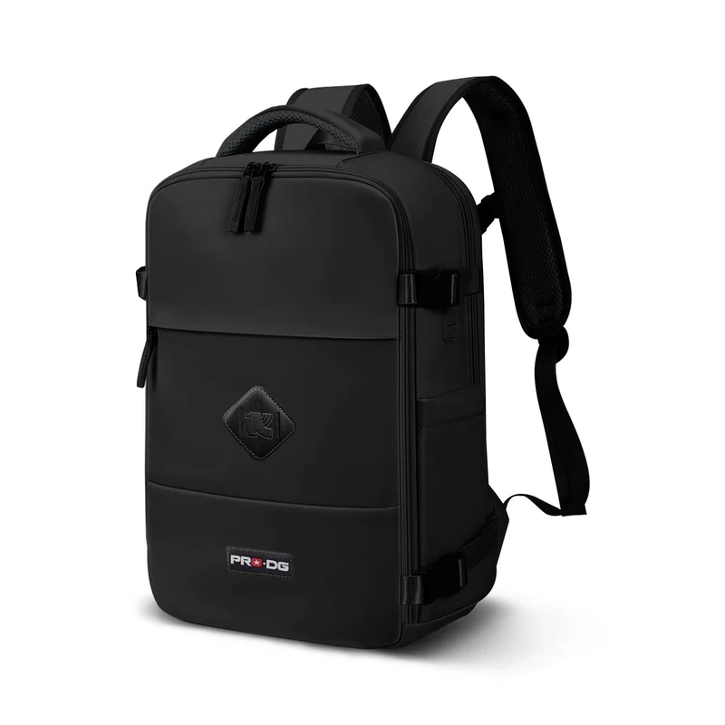 PRO-DG Black-Mercury Backpack 2.0 Underseat Cabin Bag 40x20x25cm, Black, Capacity 20 L