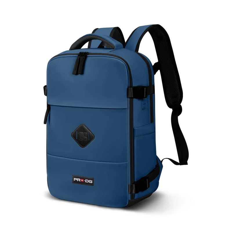 PRO-DG Navy-Mercury Backpack 2.0 Underseat Cabin Bag 40x20x25cm, Dark Blue, Capacity 20 L