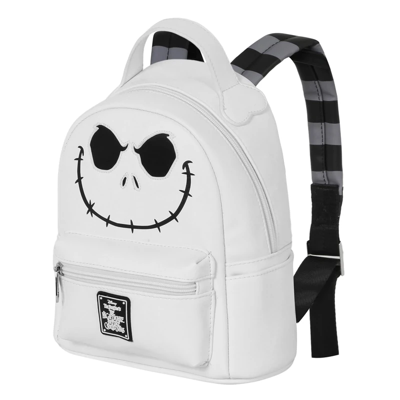 Disney Nightmare Before Christmas Bone-Small Heady Backpack, White, 22 x 25 cm, Capacity 5 L