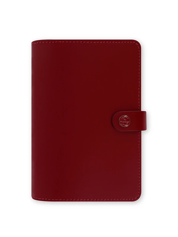Filofax The Original Personal Leather Organiser - Red - Image 1