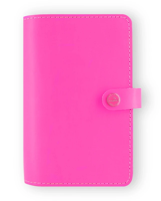 Filofax The Original Personal Leather Organiser - Pink