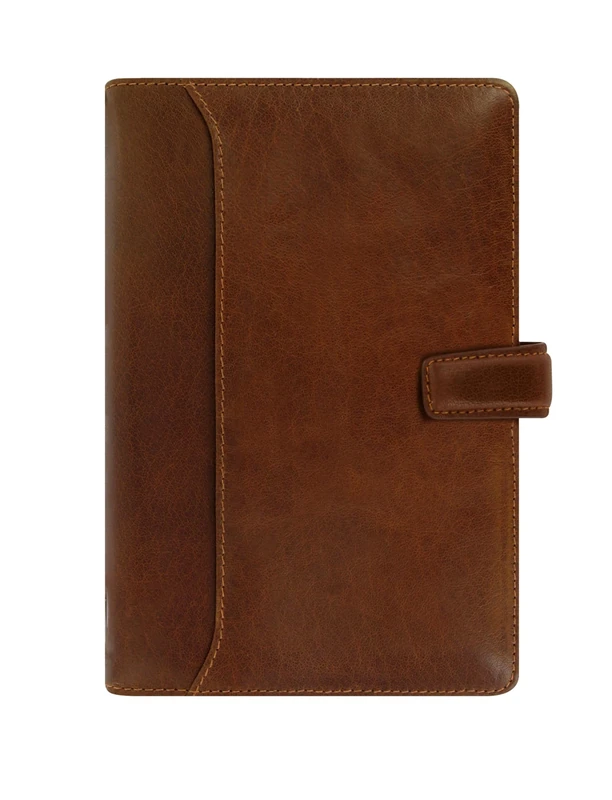 Filofax Lockwood Personal Leather Organiser - Cognac