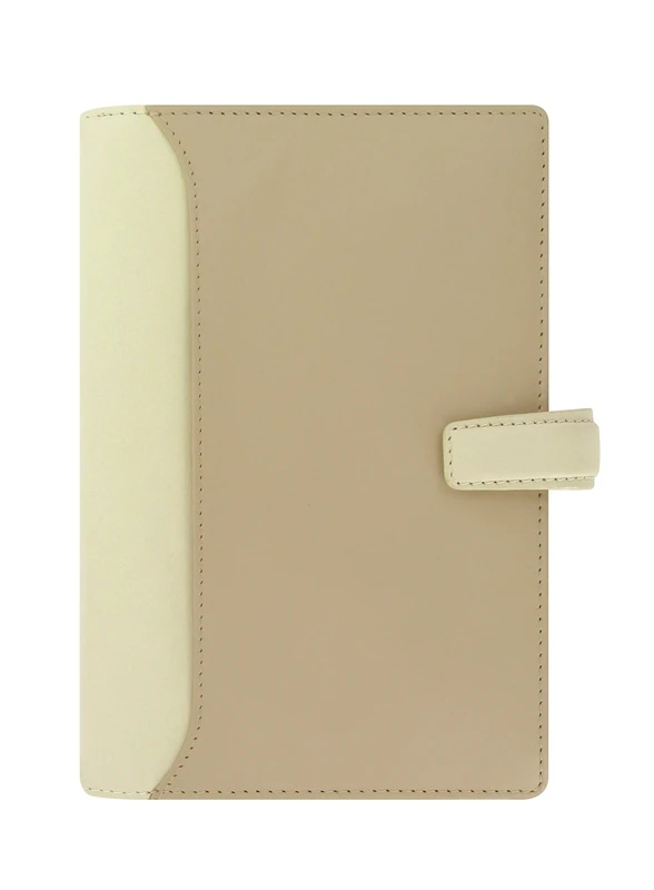 Filofax Nappa Personal Leather Organiser - Vanilla