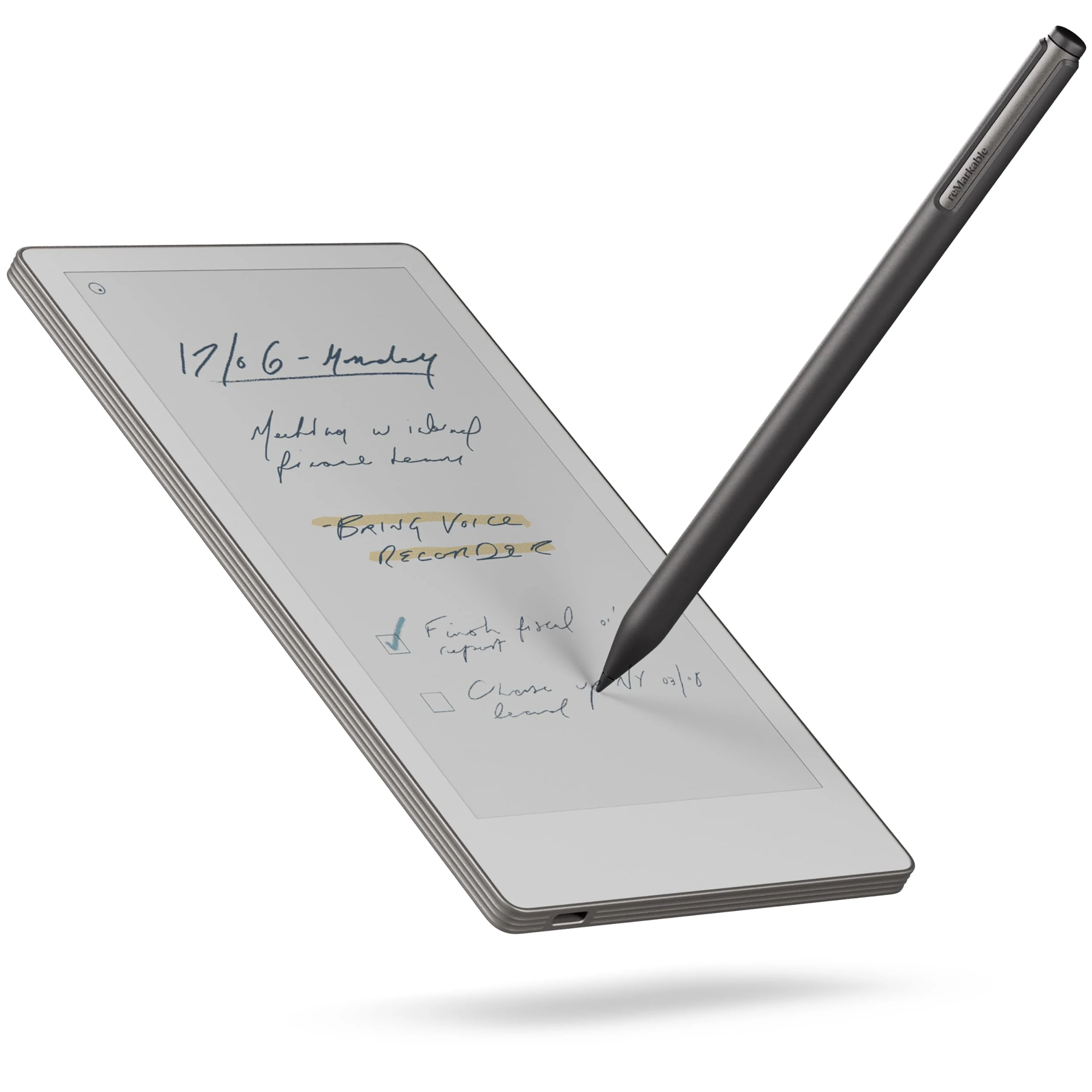 remarkable Paper Pro Move | Ultraportable Colour 7.3" Paper Tablet with Marker Plus | The Digital Pocket Notebook for Productivity on the Go