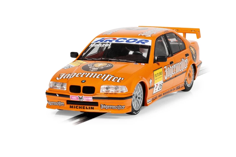 Scalextric C4624 BMW E36 320i - STW 1996 - Jagermeister, Orange