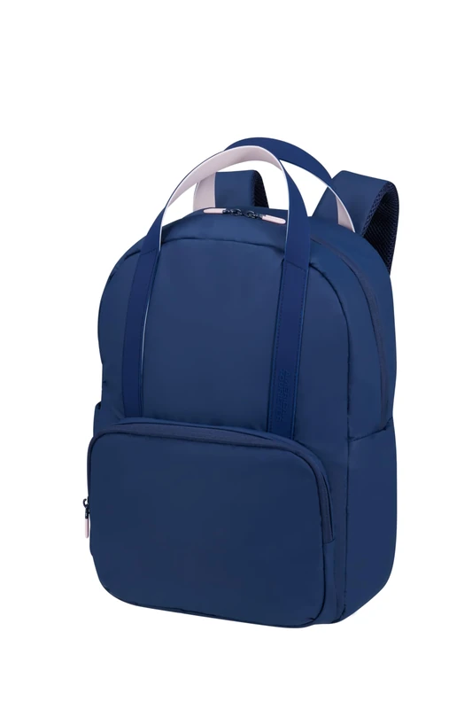 Samsonite American Tourister Puffypop - Ladies Laptop Backpack 15.6" (49 cm, 21 L), Ergonomic, Perfect for School, Work & Travel - Blue (Navy)