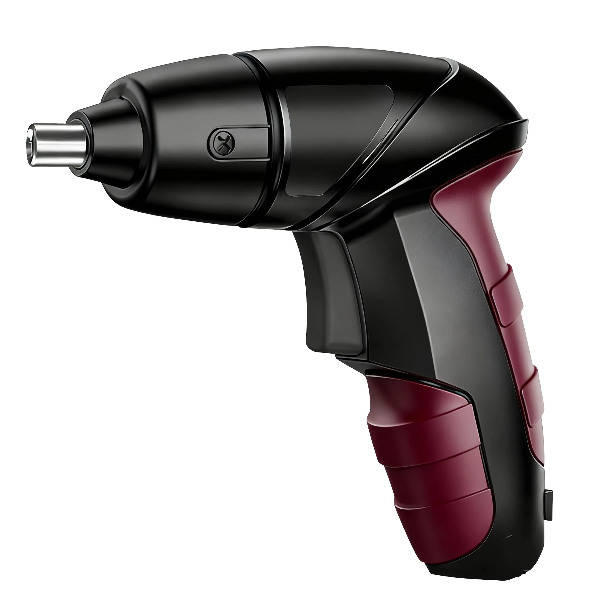 Electric Screwdriver, Cordless Screwdriver, 48 in 1 Portable Mini Electric Drill Screwdrivers with 46 Drill Bits Set, Rechargeable Battery – Ideal for Home, Office, DIY Projects (Bordeaux red)