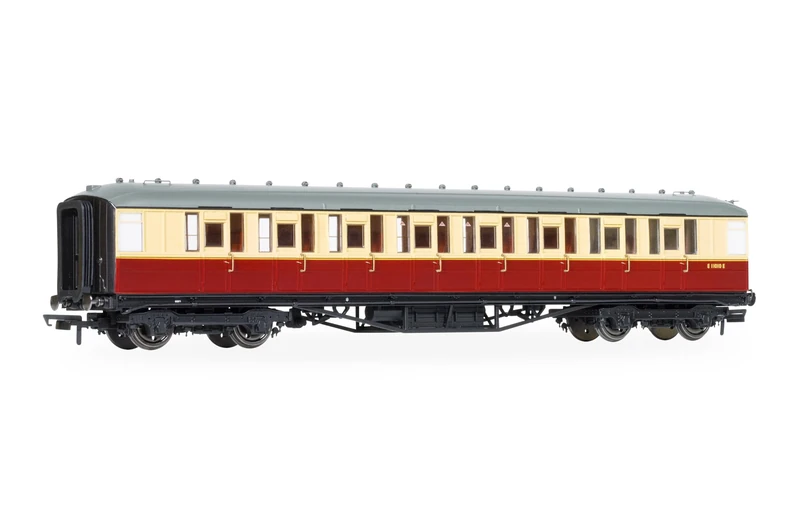 Hornby R40458 BR Gresley Corridor Crimson and cream 3rd class E11010E