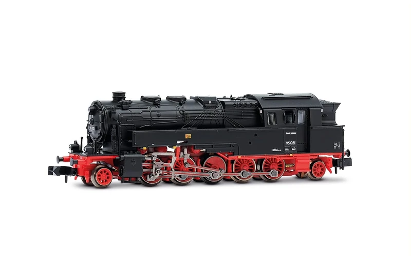 Arnold HN2597 DR, steam locomotive 95 021, coal fired, with rebuilt sand-box, ep. III for adults and collectors