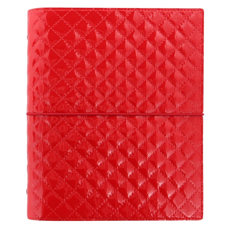 Filofax Domino Luxe A5 Organiser - Red