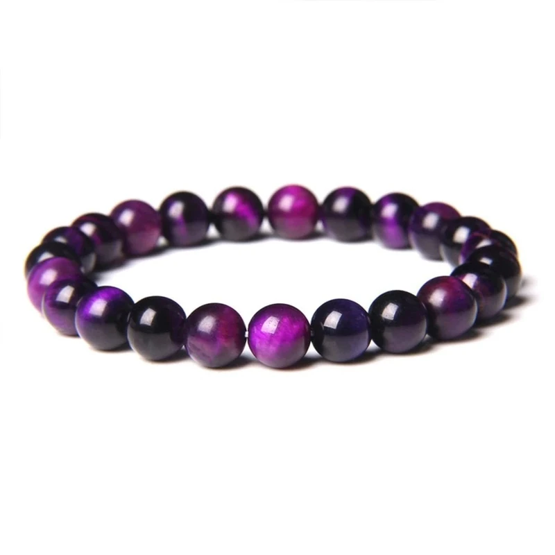 Generic Money Attraction Bracelet - Tiger Eye Stretch Beads for Women & Men, M